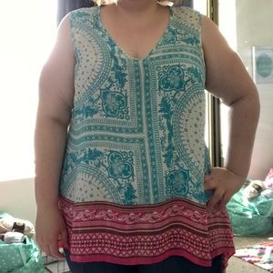 Rose & Olive Tank Top Plus Size XXL
